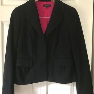 Ann Taylor Textured Peplum Jacket